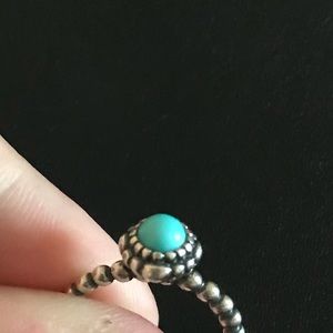 Pandora turquoise ring size 6